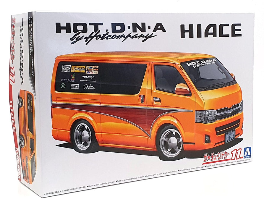Aoshima 1/24 Scale Kit 05948 - Toyota Hiace Hot Company Wagon