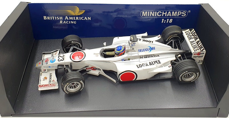 Colecionismo - Miniatura F1 Bar Honda 002, GP Italy 2000, Ricardo Zonta, Coleção Definitiva de Carros Fórmula Colecionismo - Miniatura F1 Bar Honda 002, GP Italy 2000, Ricardo Zonta, Coleção Definitiva de Carros Fórmula