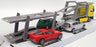 New Ray 1/43 Scale 15865 - MAN F2000 Car Hauler Includes Corvette, Mini & BMW