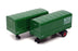 Oxford 1/76 Scale 76MH008T - Southern Trailer 2x Petter Oil Engines - Green
