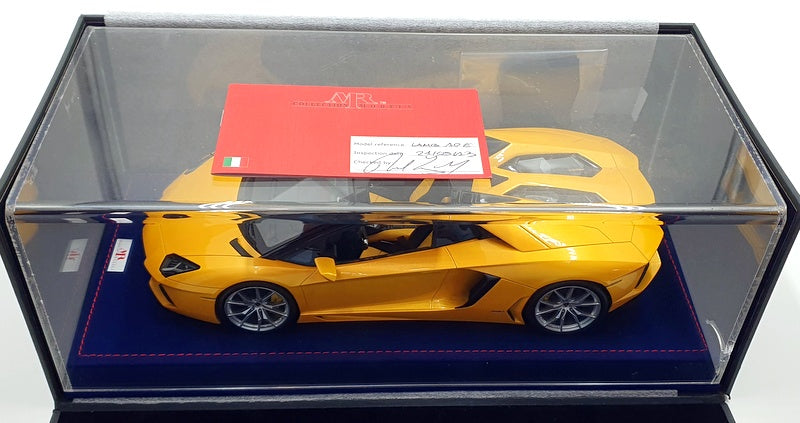 MR Models 1/18 Scale LAMBO010E - Lamborghini Aventador LP700-4 Roadster Orion