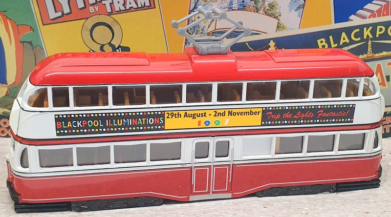Corgi 1/76 Scale 43504 - Blackpool Ballroom Tram Illuminations Special