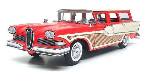 Danbury Mint 1/24 Scale DAN11 - 1958 Edsel Bermuda 6-P Stn Wagon - Red/White