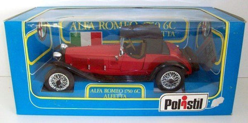 POLISTIL  - TG4 ALFA ROMEO 1750 6C ALFETTA - RED / BLACK