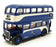 EFE 1/76 Scale Diecast 10119 RT Double Deck Bus Hull Corporation