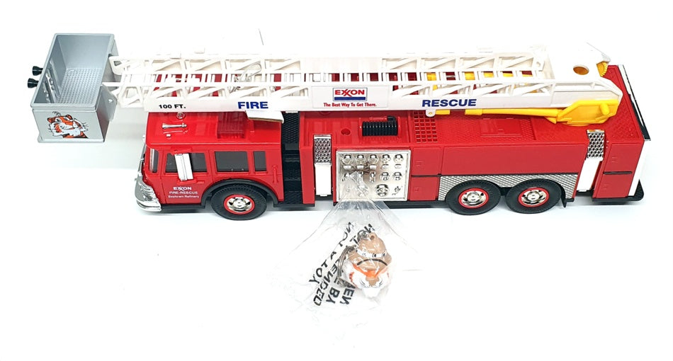 Exxon Appx 36cm Long 10127 - Fire Rescue Truck - Red