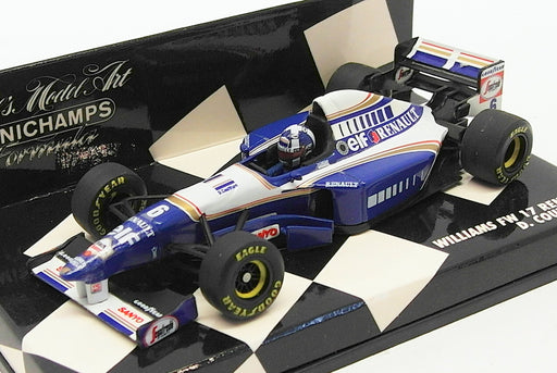 Minichamps 1/43 Scale 430 950006 - Williams FW 17 Renault - D.Coulthard