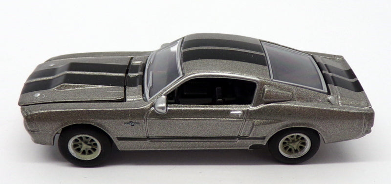 Greenlight 1/64 Scale 32524 - Ford Mustang '67 Custom Eleanor - Silver/Black