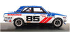 Greenlight 1/43 Scale 86345 - 1972 Bre Datsun 510 #85 Bobby Allison - Blue/White