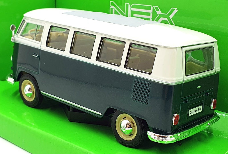 Welly NEX 1/24 Scale 22095W - 1962 Volkswagen VW Classics Bus Green