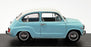 Detail Cars 1/43 Scale Model Car ART315 - 1965 Fiat 600D  - Lgt Blue/White
