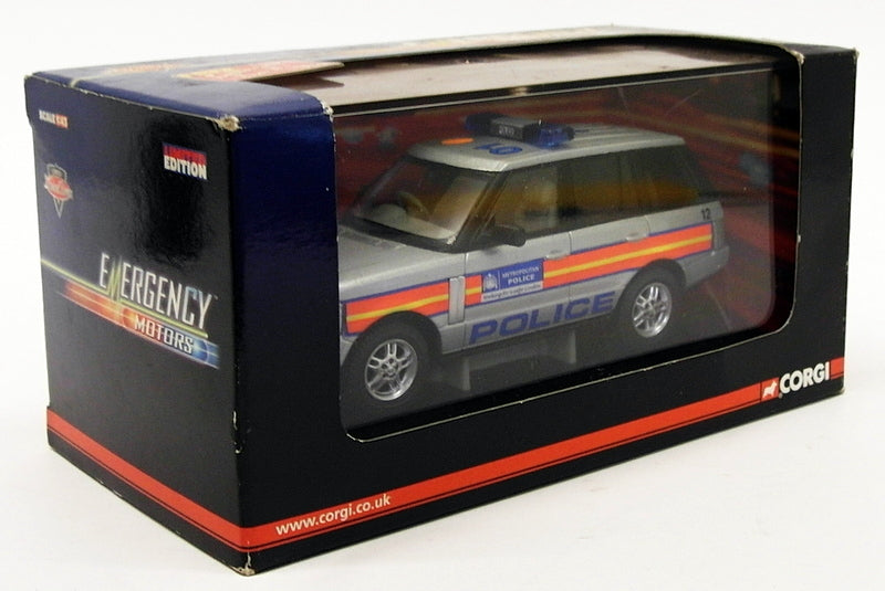 Vanguards 1/43 Scale VA09611 - Range Rover Metropolitan Police Special Escort