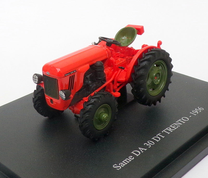 Hachette 1/43 Scale Model Tractor HT022 - 1956 Same DA 30 DT Trento - Orange