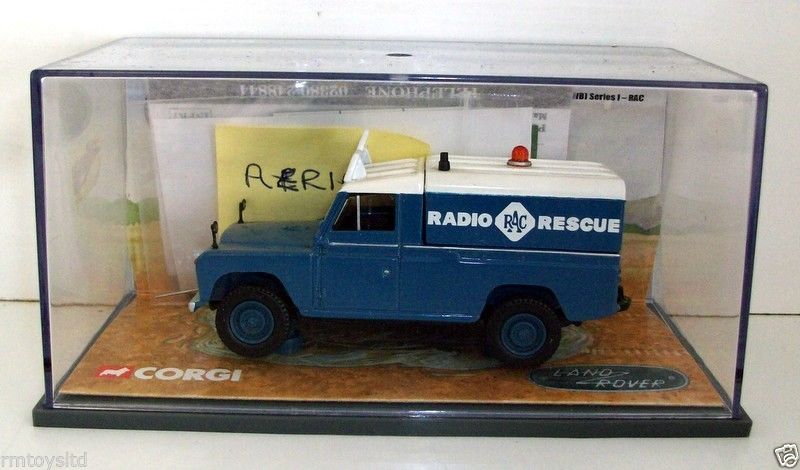 CORGI 1/43 - CC07406 LAND ROVER SERIES 1 - RAC RADIO RESCUE — R.M.Toys Ltd