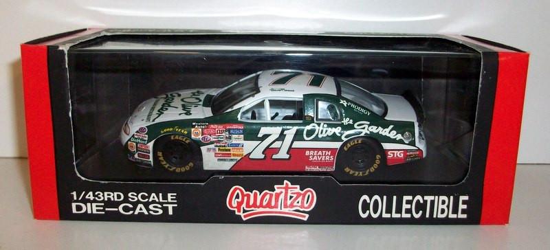 Quartzo 1/43 Scale - 2044 Chevrolet Monte Carlo Olive Garden Dave Marcus Nascar