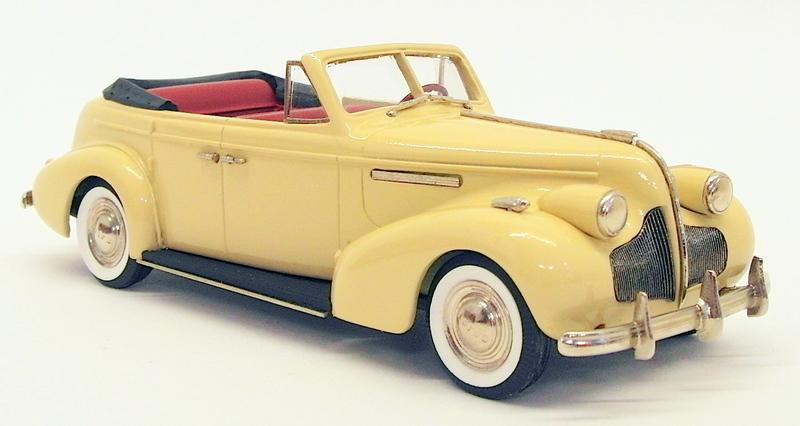 Brooklin Models 1/43 Scale BC028 - 1939 Buick Century Convertible Phaeton M61-C