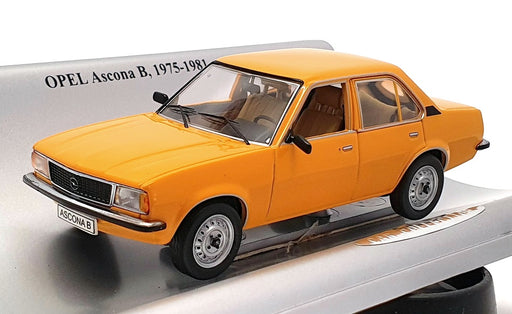 Schuco 1/43 Scale Diecast SC001Y - 1975-81 Opel Ascona B - Yellow