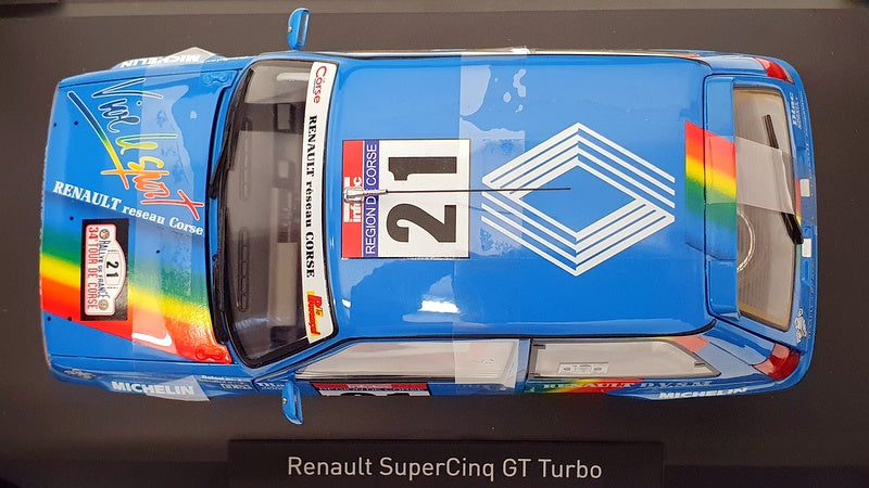 Norev 1/18 Scale Model Car 185217 - 1990 Renault SuperCinq GT Turbo #21