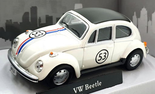 Cararama 1/43 - 4-11840 - VW Beetle - Herbie #53 - White