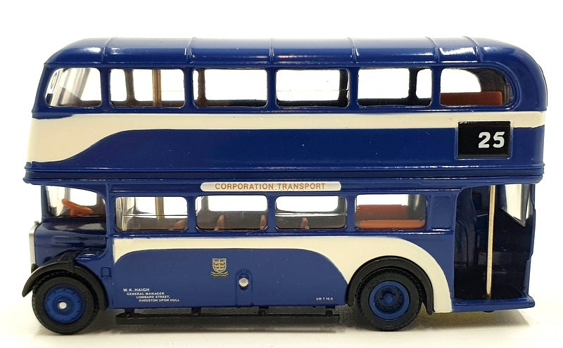 EFE 1/76 Scale Diecast 10119 RT Double Deck Bus Hull Corporation