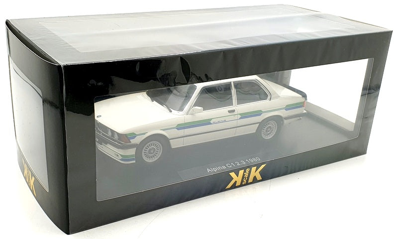 KK Scale 1/18 Scale Diecast KKDC181171 - BMW Alpina C1 2.3 1980 - White
