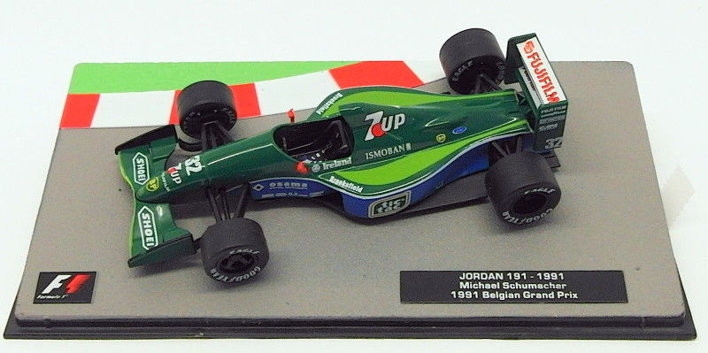 Altaya 1/43 Scale Model Car 20318V - F1 Jordan 191 1991 - Michael Schumacher