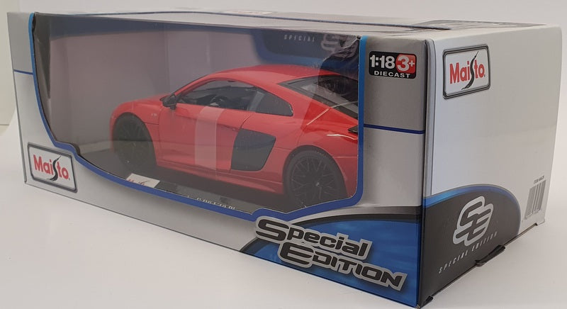 Maisto 1/18 Scale 46629 - Audi R8 V10 Plus - Red