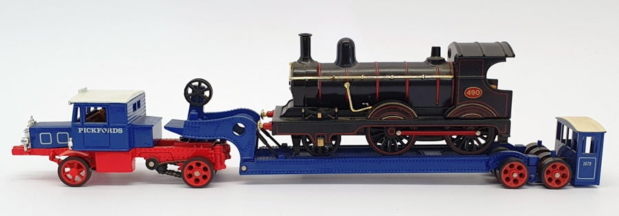 Matchbox YS-16 - 1929 Scammell 100 Ton Truck & Trailer Locomotive Load