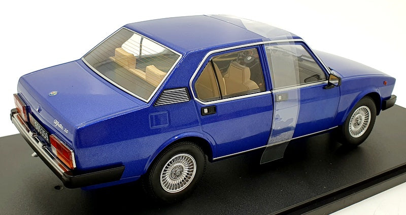 Mitica 1/18 Scale 200014-D - Alfa Romeo Alfetta Berlina 2000L 1978 - Met Blue