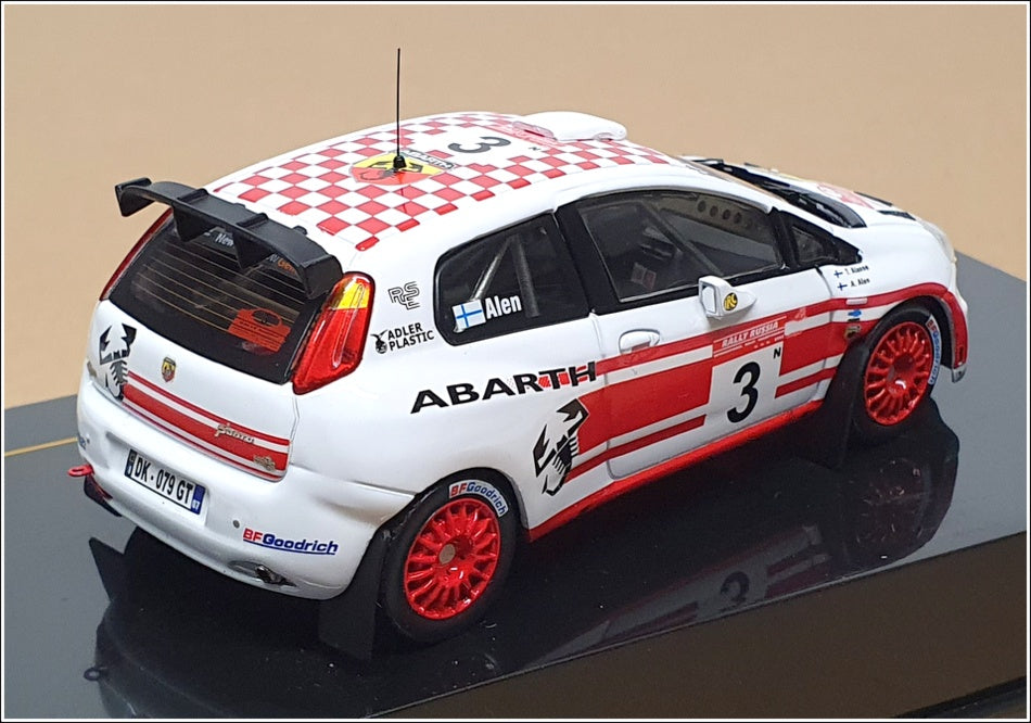 Ixo 1/43 Scale RAM289 - Fiat Punto S2000 Rally Russia 2007 #3 Alen/Alanne