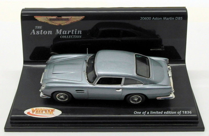 Vitesse 1/43 Scale Model Car 20600 - Aston Martin DB5 - Light Blue