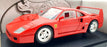 Hot Wheels 1/18 Scale Diecast - 23911 Ferrari F40 1988 Red Model Car