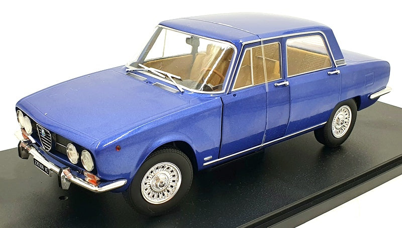 Mitica 1/18 Scale 200006-D - Alfa Romeo 2000 Berlina 1971 - Met Blue