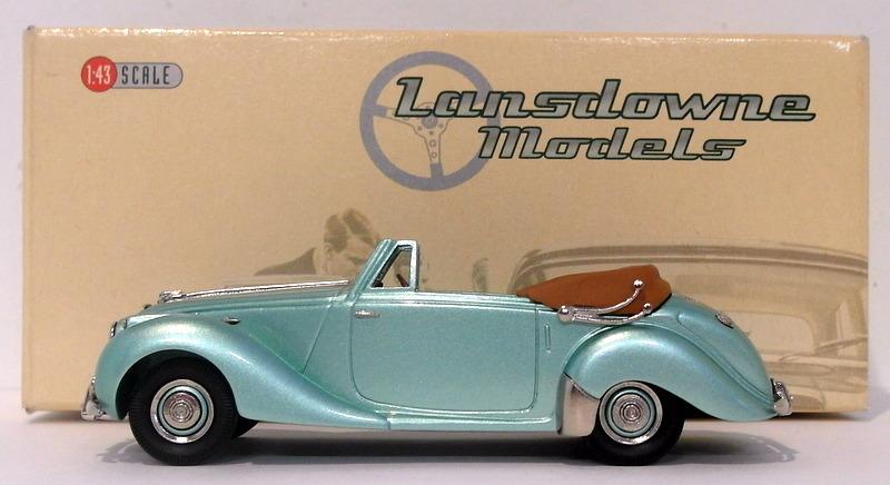 Lansdowne Models 1/43 Scale LDM58 - 1949 Lagonda 2.6 Litre DHC - Metallic Green