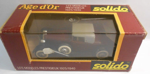 Solido 1/43 Scale Metal Model - SO222 CORD L 29 80 RED/GREY