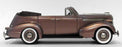 Brooklin 1/43 Scale PC02 - 1937 Pontiac Deluxe 6 4Dr Convertible Sedan - Brown