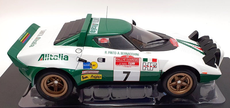 IXO Models 1/18 Scale 18RMC061C - Lancia Stratos HF #7 Pinto/Bernacchini