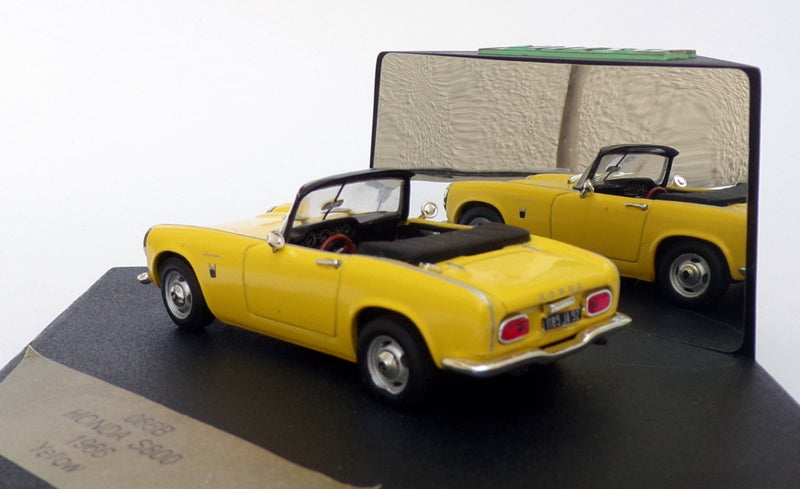 Vitesse 1/43 Scale Model Car 086B - 1966 Honda S800 - Yellow