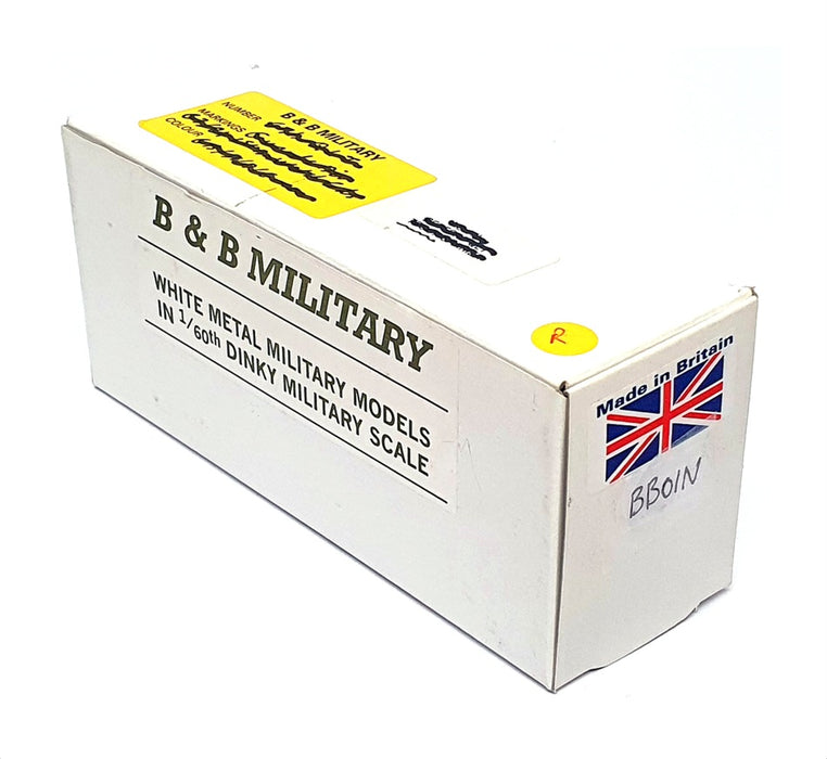 B&B Models 1/60 Scale BB01N - Bedford Military Truck - Green
