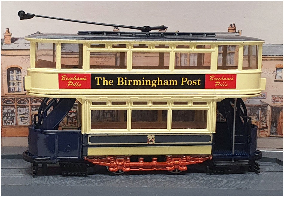Corgi Appx 12cm Long Diecast D992/7 - Tramcar Birmingham - Lodge Rd