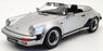 KK Scale 1/18 Scale KKDC180453 - 1989 Porsche 911 3.2 Speedster - Silver