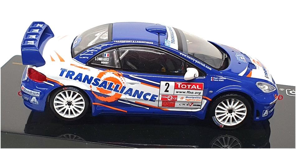 Ixo 1/43 Scale RAM292 - Peugeot 307 WRC #2 Winner Rally Cevennes 2007