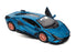 Kinsmart 1/40 Scale Pull Back & Go KT5431 - Lamborghini Sian FKP 37 - Blue