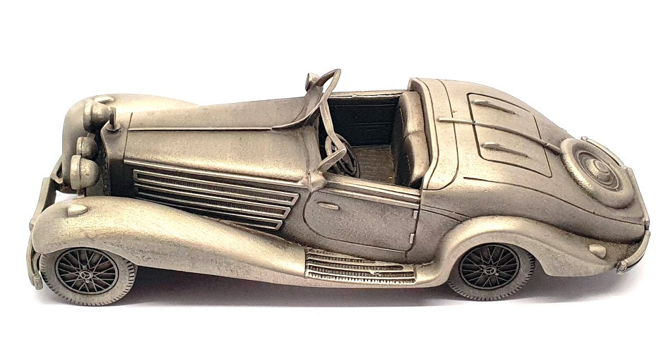 Danbury Mint Appx 14cm Long Pewter DA16321H - 1935 Mercedes Benz 500K