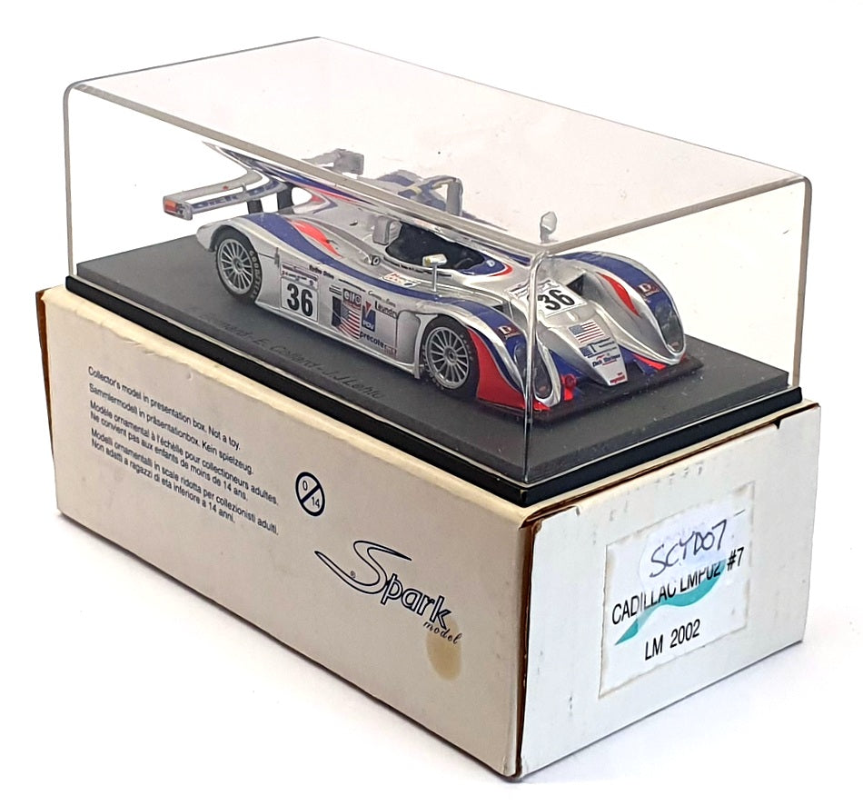 Spark 1/43 Scale SCYD07 - Reynard 01Q Judd - #36 Dick Barbour