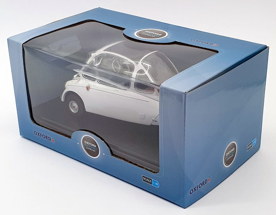 Oxford Diecast 1/18 Scale 18HE004 - Heinkel Trojan - Grecian White