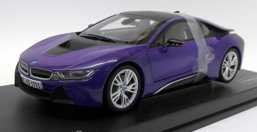 Paragon 1/18 Scale Diecast - PA-97088 BMW i8 Purple Pearl