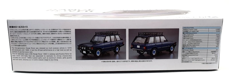Aoshima 1/24 Scale Model Kit 13744200 - 1992 Range Rover Classic Custom LH36D