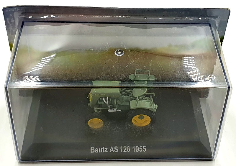 Hachette 1/43 Scale Model Tractor HL44 - 1955 Bautz AS120 Green