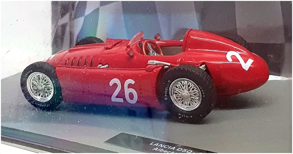 Altaya 1/43 Scale AT301122L - F1 1955 Lancia D50 A. Ascari - Red